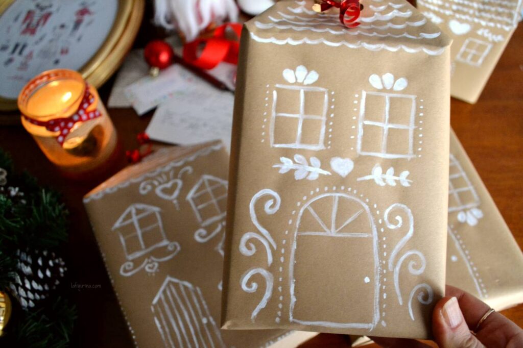 confezione regalo Gingerbread house