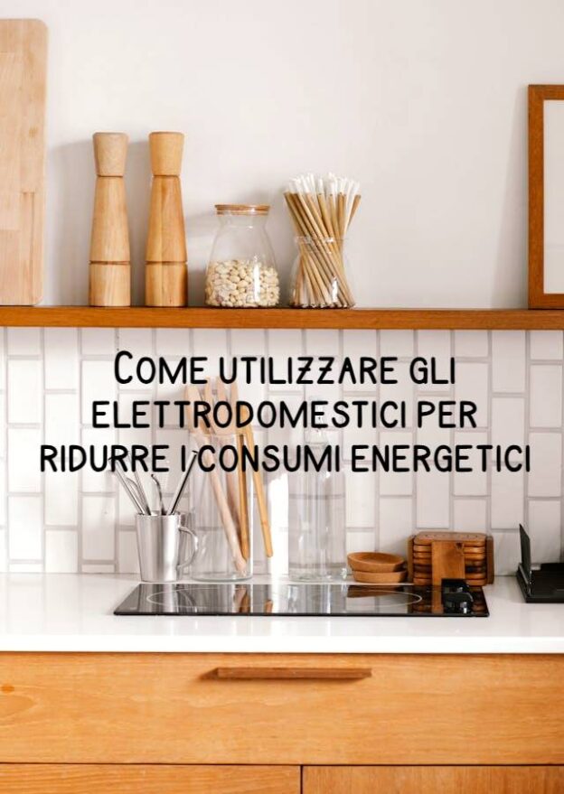 utilizzare gli elettrodomestici per ridurre i consumi energetici